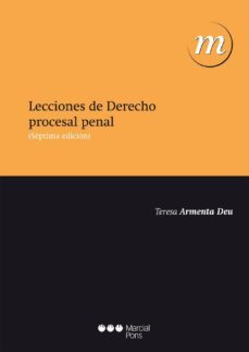 Lecciones De Derecho Procesal Penal Ed M Teresa Armenta Deu