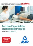 Tecnico Especialista En Radiodiagnostico Del Servicio Madrile O De