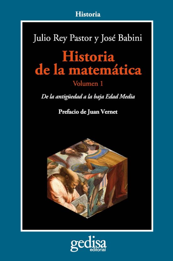 HISTORIA DE LA MATEMÁTICA JULIO REY PASTOR Casa del Libro Colombia