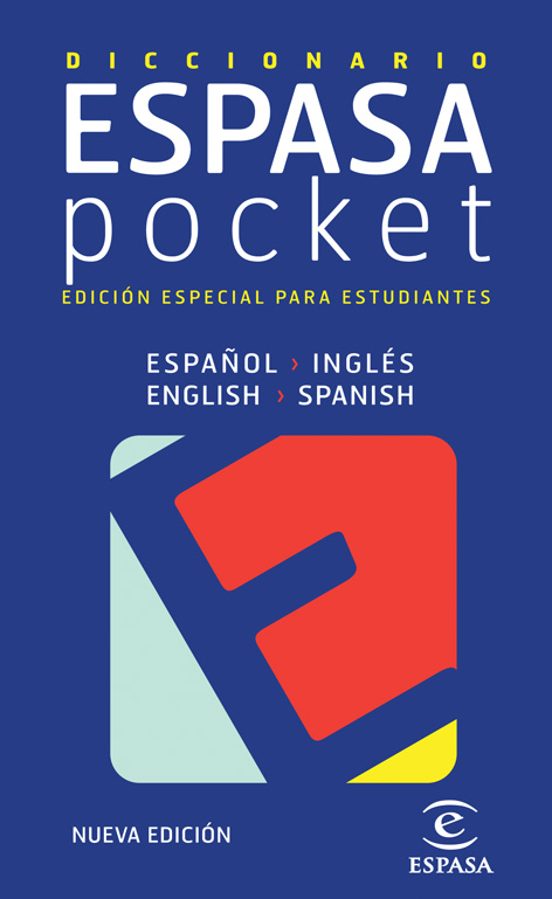 Diccionario Espasa Pocket Espa Ol Ingles English Spanish Ed