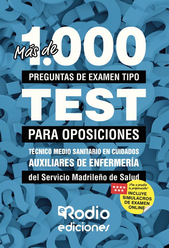 MAS DE 1 000 PREGUNTAS DE EXAMEN TIPO TEST PARA OPOSICIONES TECNICO