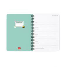 agenda semana vista 16 meses 26 / 27 legami bee-8052694132033