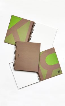 libreta borrable reutilizable kurius - crudo (lisa - boli negro)-2910026704043