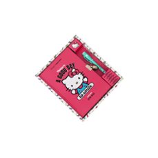 diario personal + boli con tinta normal e invisible hello kitty - today is a good day to smile-8445641069863