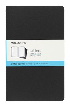 moleskine libreta cahier punteada l negra-8058341719213