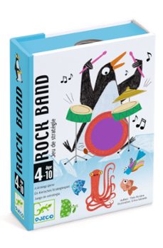 djeco cartas rock band dj05085-3070900050853