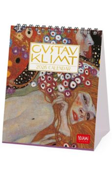calendario 2026 sobremesa mes vista gustave klimt legami-8052694034573