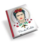 cuaderno de tapa dura con lomo a5 - frida kahlo - cabeza-5038681022603