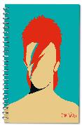 cuaderno a5 cartón david bowie-8432715102540 cuaderno a5 cartón david bowie-8432715102540