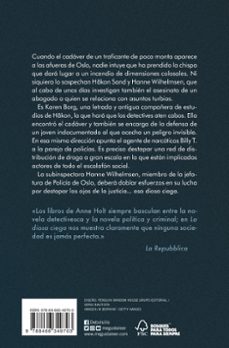 la diosa ciega (hanne wilhelmsen 1)-anne holt-9788466349703