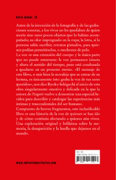 la voz sombra-ryoko sekiguchi-9788410171213