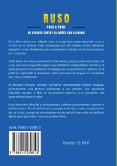 ruso paso a paso: 60 relatos cortos bilingües con glosario-daniel rivas-9788411239813