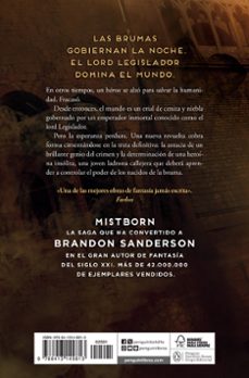 nacidos de la bruma (trilogía original mistborn 1)-brandon sanderson-9788413149813