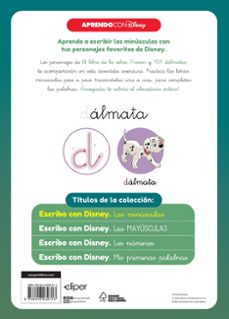 escribo con disney. las minusculas (aprendo a escribir con disney )-9788418039713