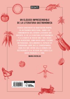 el arte de comer-m. f. k. fisher-9788419951113