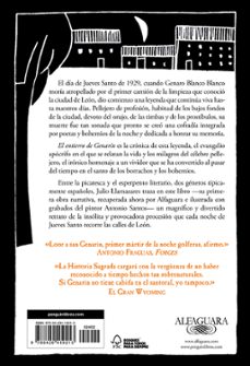 el entierro de genarín-julio llamazares-9788420419213