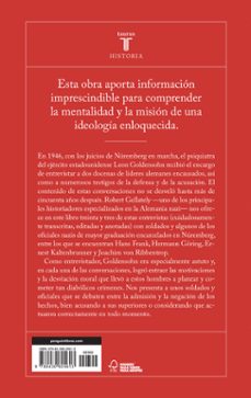 las entrevistas de nuremberg-leon goldensohn-9788430605613