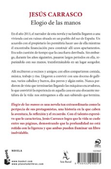 elogio de las manos-jesus carrasco-9788432249013