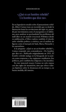 el hombre rebelde-albert camus-9788439747413