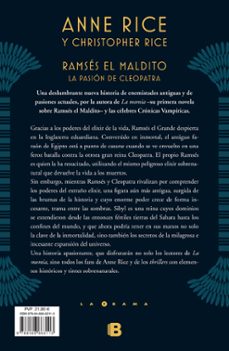 ramses el maldito: la pasion de cleopatra-anne rice-christopher rice-9788466663113