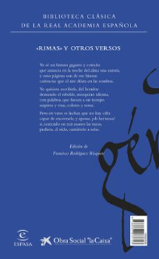 "rimas" y otros versos-gustavo adolfo becquer-9788467073713