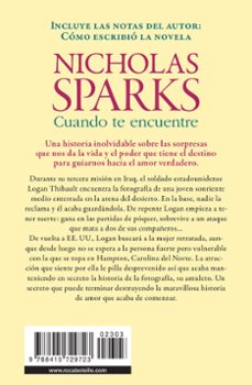 cuando te encuentre-nicholas sparks-9788415729723