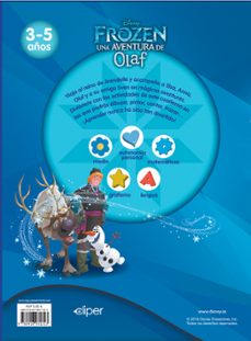 frozen: una aventura de olaf (libro educativo disney con activida des)-9788416931323