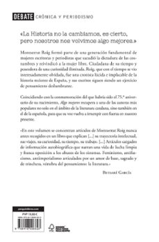 algo mejores: articulos (1966-1983)-montserrat roig-9788418006623