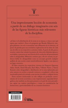 miradas sobre la desigualdad-branko milanovic-9788430626823