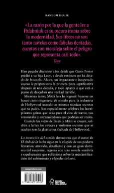la invención del sonido-chuck palahniuk-9788439741923