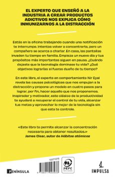 inmune a la distracción-nir eyal-9788411003933