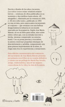 los niños tontos-ana maria matute-9788423367733