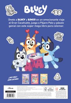 bluey. actividades - súper mega libro de colorear-9788448872533