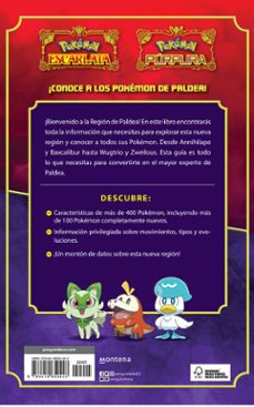 guía definitiva de la región paldea. libro oficial. pokémon escarlata / pokémon púrpura-9788419650443