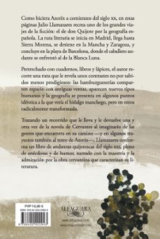 el viaje de don quijote-julio llamazares-9788420420943