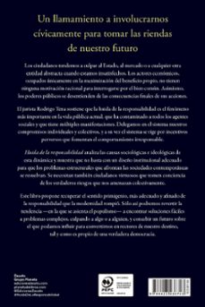 huida de la responsabilidad-rodrigo tena-9788423436743