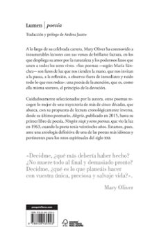 devociones. poesía reunida-mary oliver-9788426431943