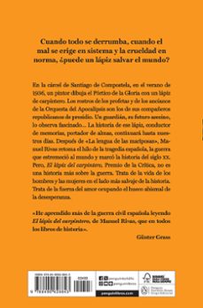 el lapiz del carpintero-manuel rivas-9788490628843