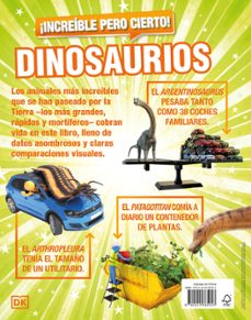 ¡increíble pero cierto! dinosaurios-9780241665053