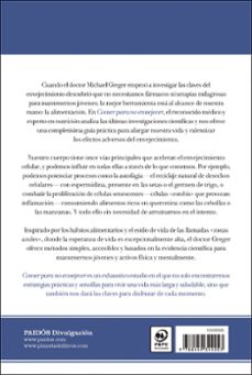 comer para no envejecer-michael greger-9788449344053