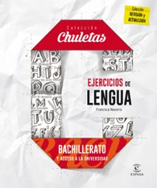 ejercicios de lengua para bachillerato (chuletas 2016)-9788467044553