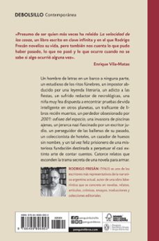 la velocidad de las cosas-rodrigo fresan-9788499896953