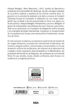 pasqual maragall y la europa próxima-9788411325363