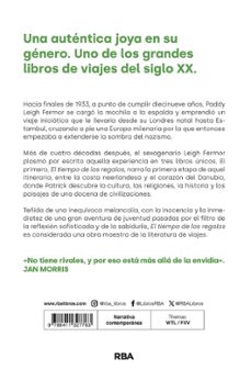 el tiempo de los regalos-patrick leigh fermor-9788411327763