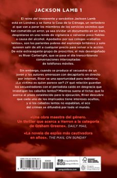 caballos lentos (serie jackson lamb 1)-mick herron-9788418796463