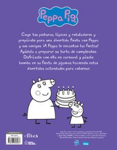 la fiesta de peppa (actividades para colorear)-9788448858063