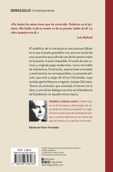 el maleficio de la mariposa-federico garcia lorca-9788466348263
