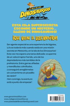 la isla de los dinosaurios 3. que viene el velocirraptor-geronimo stilton-9788408280873
