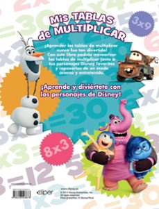 mis tablas de multiplicar (libro educativo disney con actividades )-9788416548873