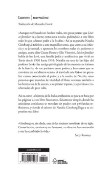 lexico familiar-natalia ginzburg-9788426424273